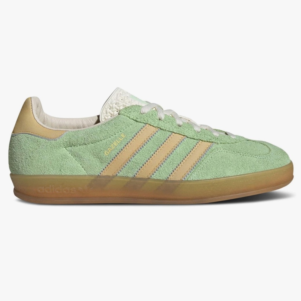 Adidas Gazelle light green sneakers size 6.5-7